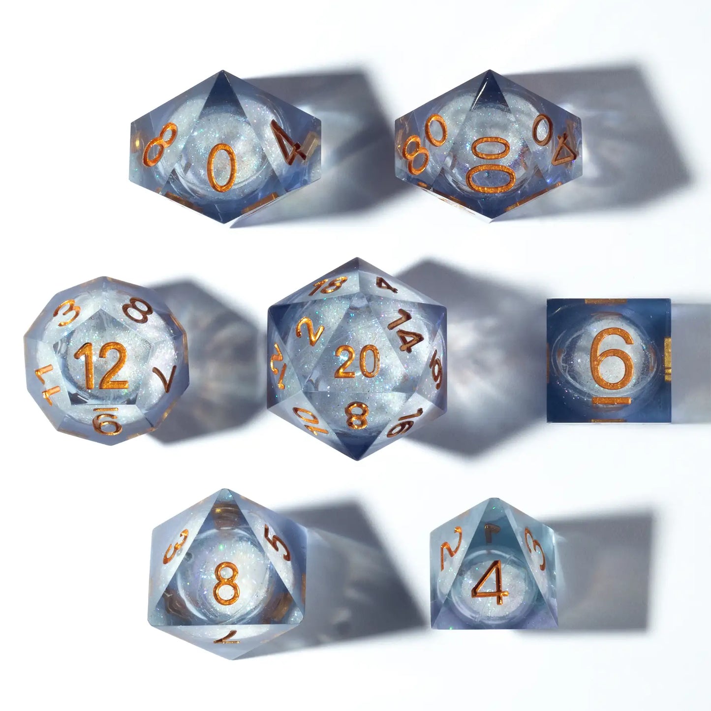DARKNESS - Liquid Core Dice Set