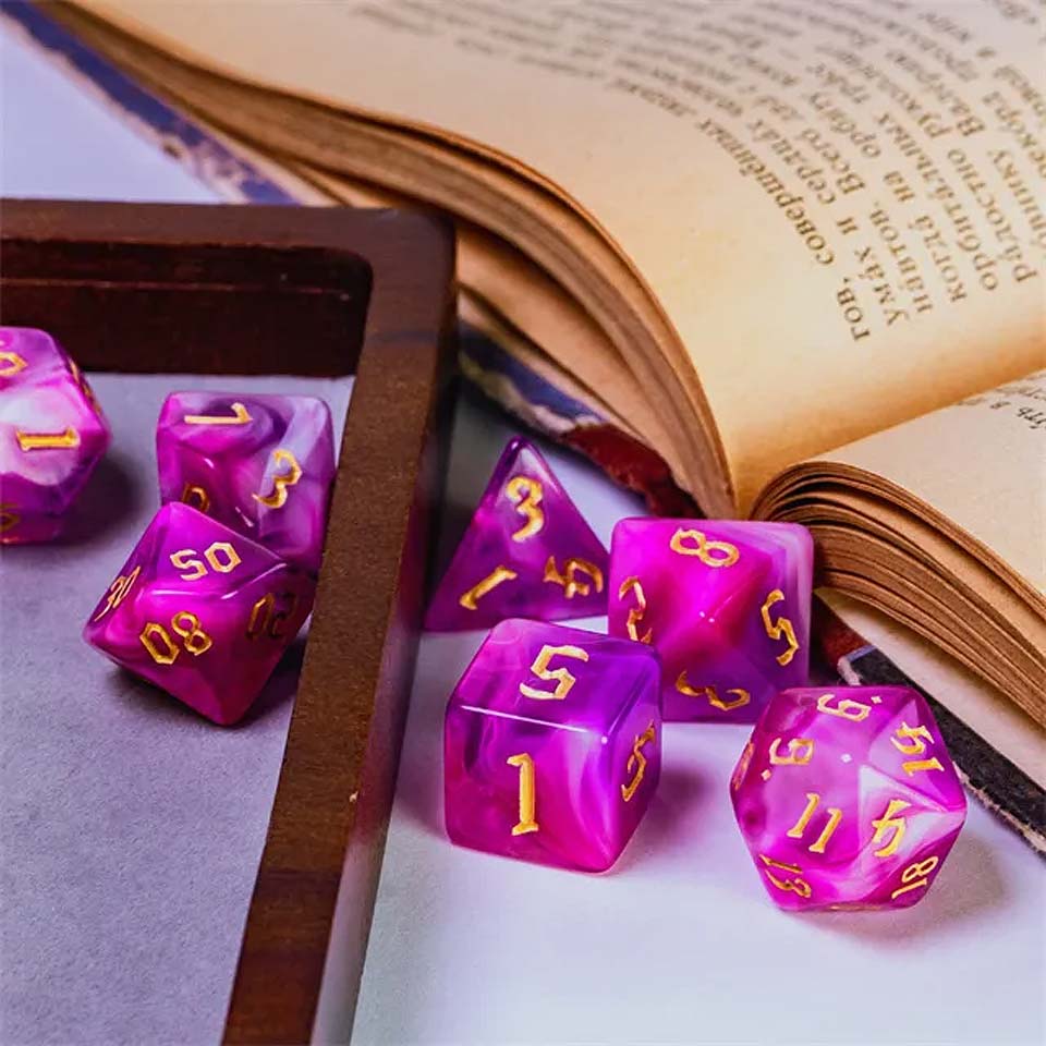 Dispel Magic - Dice Set - Pink