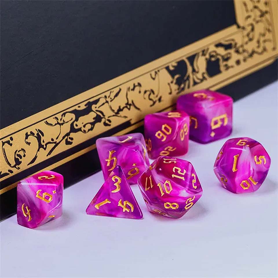 Dispel Magic - Dice Set - Pink