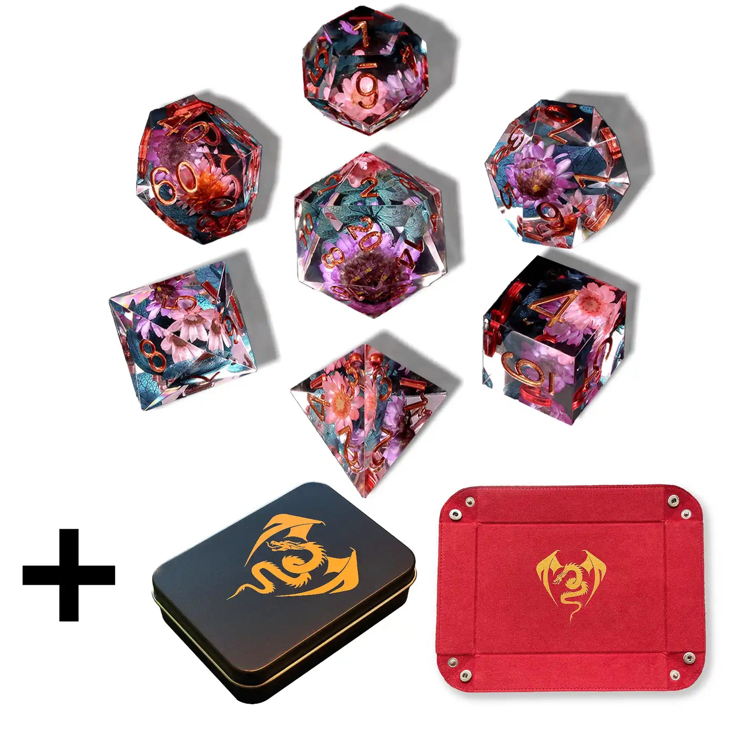 Feywild - Dried Flower Dice Set