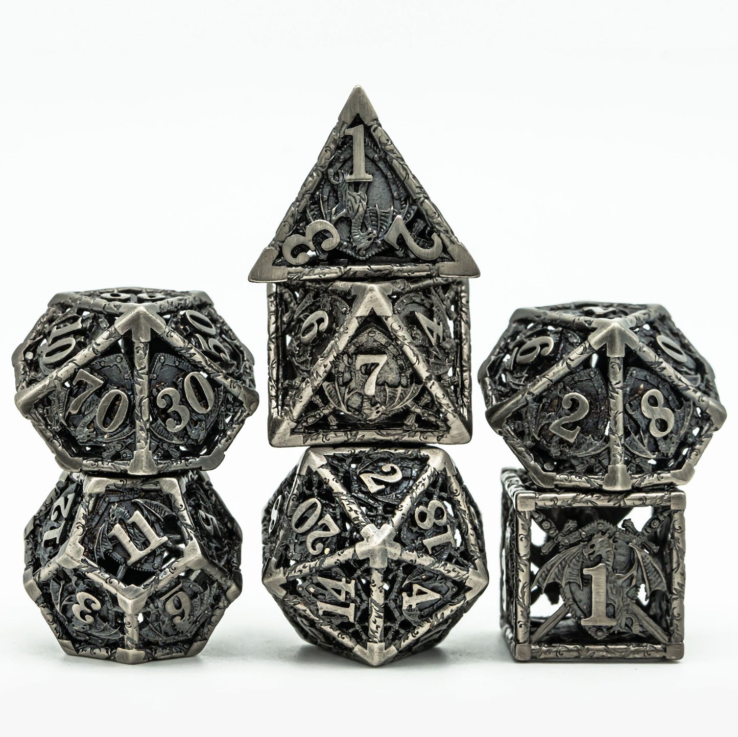 Hollow Metal Emblem Dice