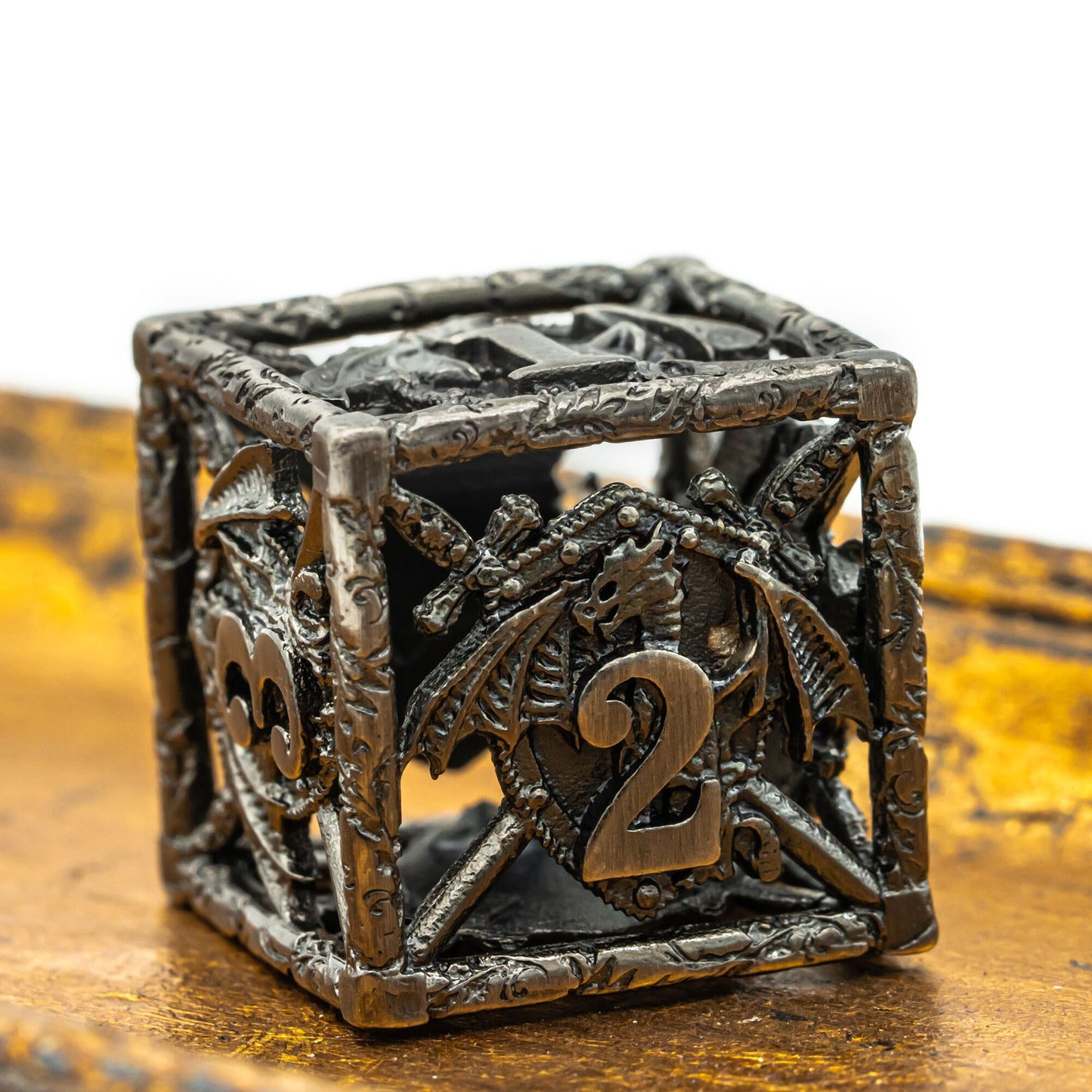 Hollow Metal Emblem Dice