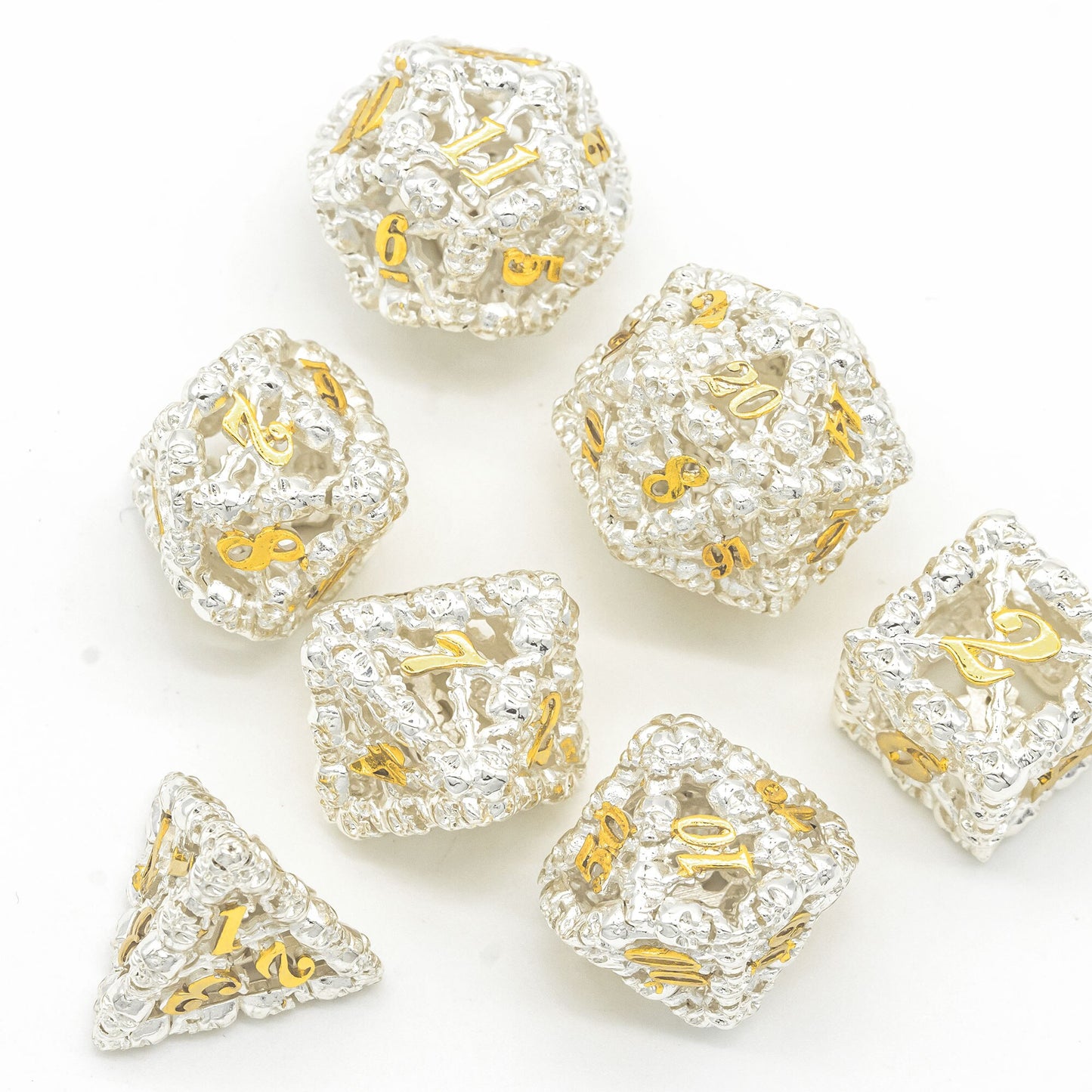 Metal Skull Dice
