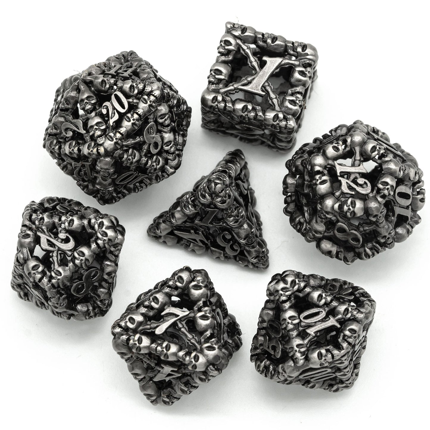 Metal Skull Dice