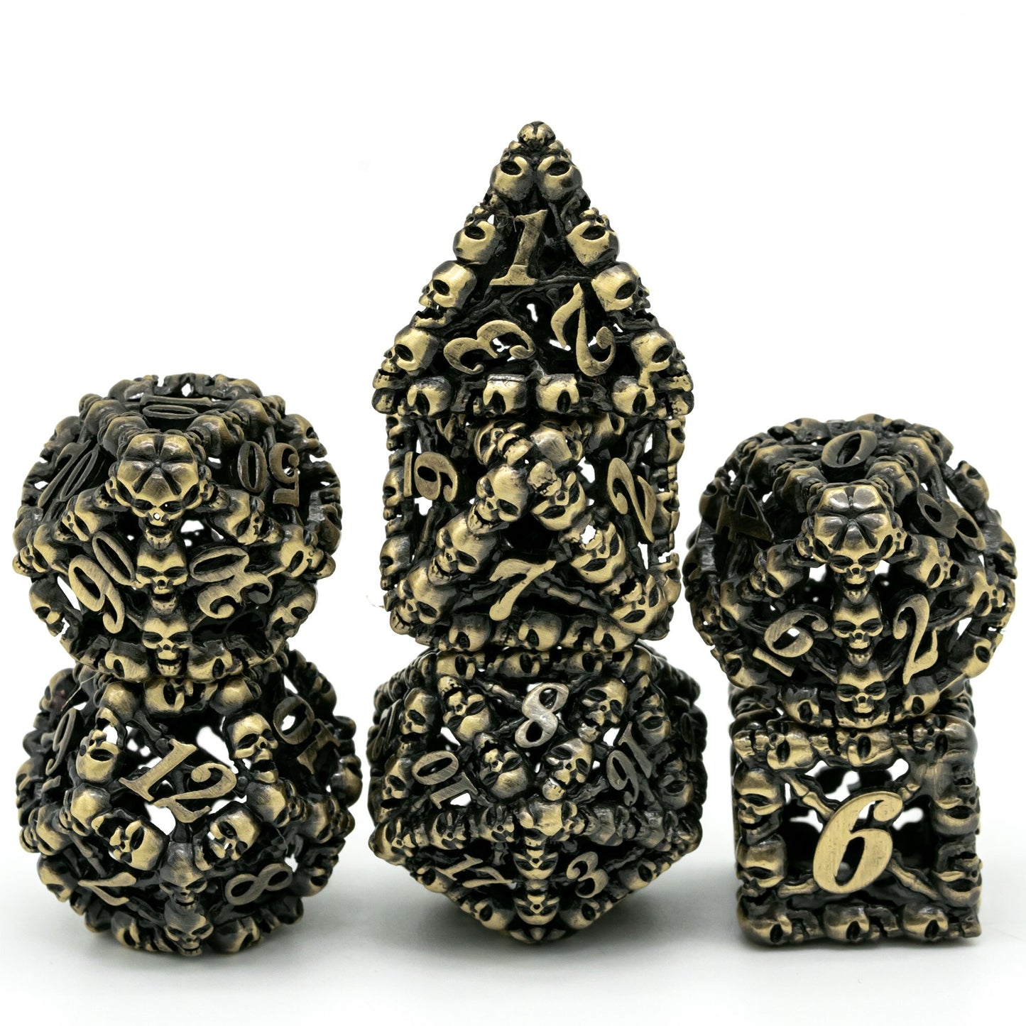Metal Skull Dice