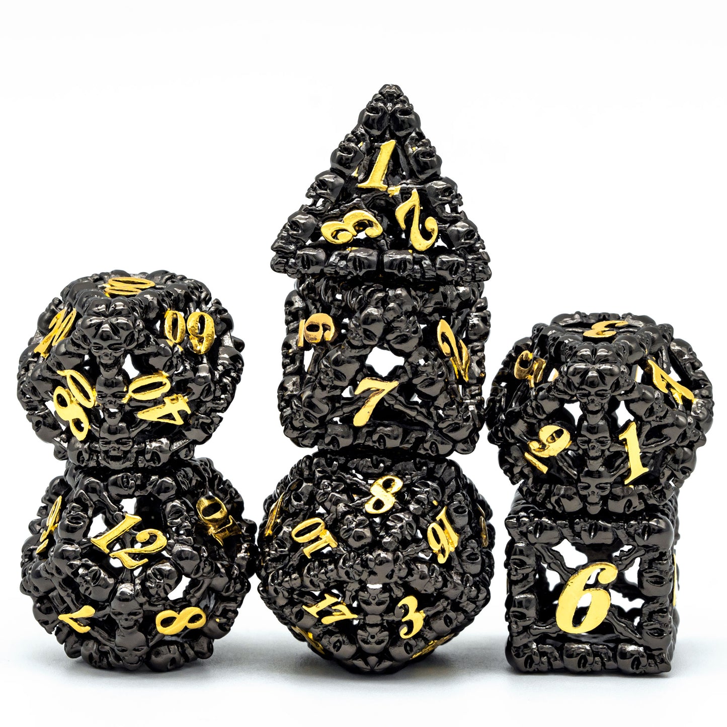 Metal Skull Dice