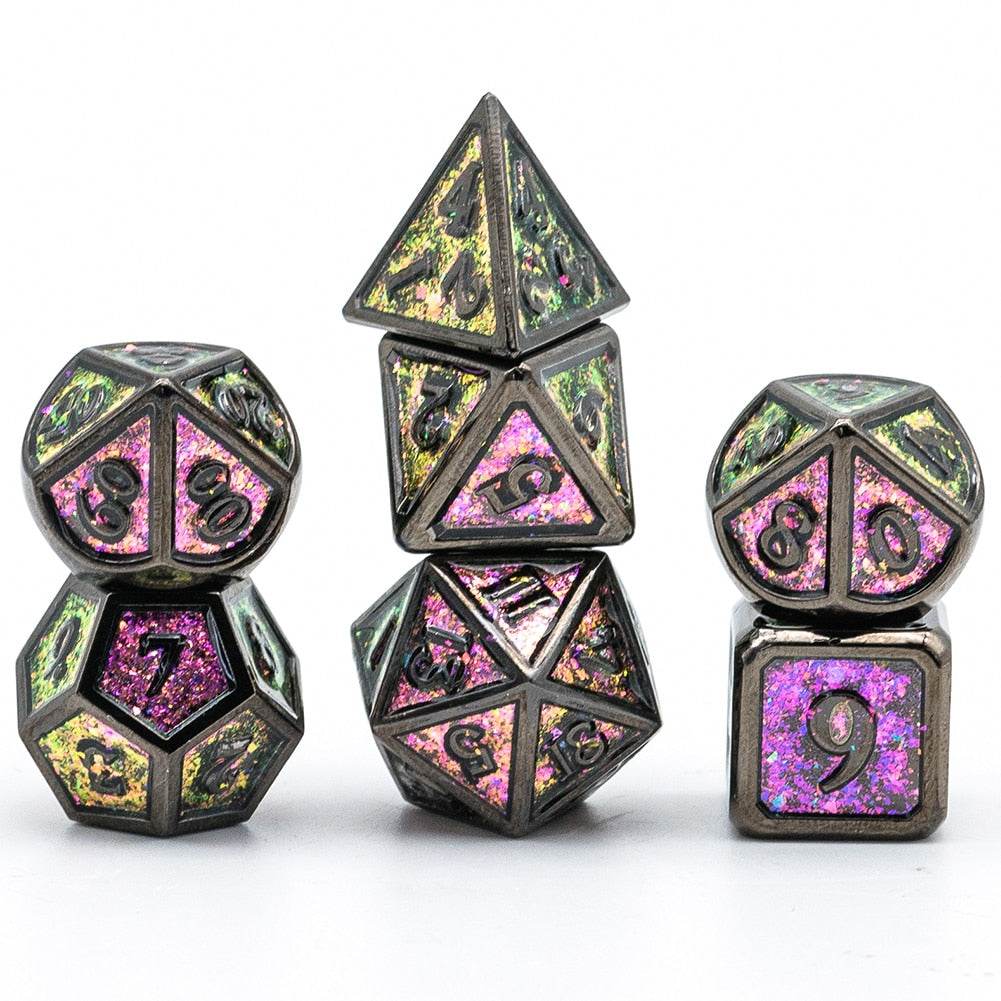 Metal Glitter Dice