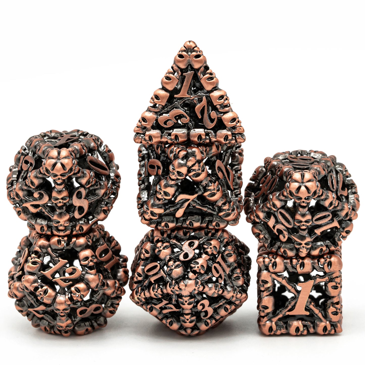 Metal Skull Dice