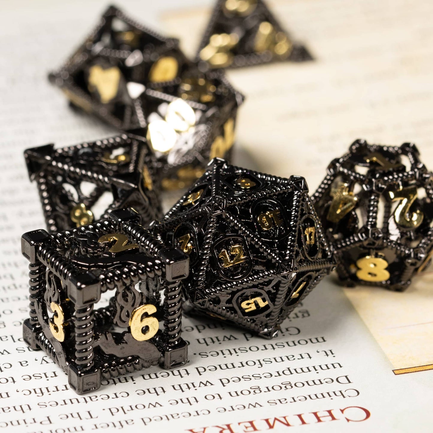 Hollow Metal Class Dice