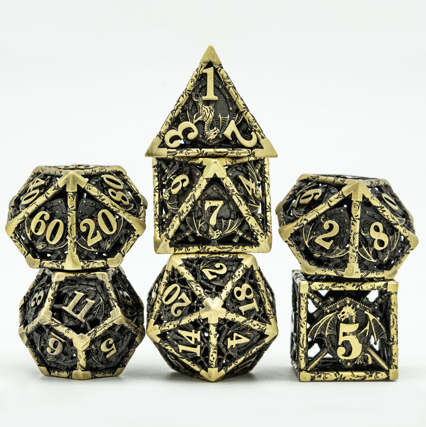 Hollow Metal Emblem Dice