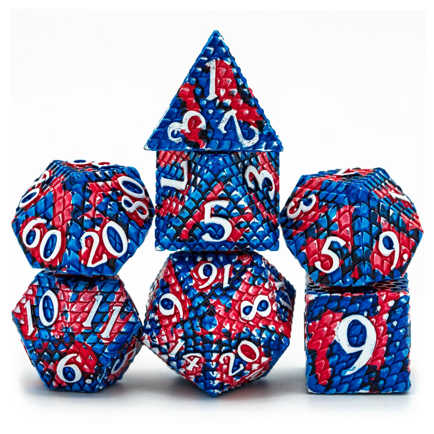 Metal Dragon Scale Dice