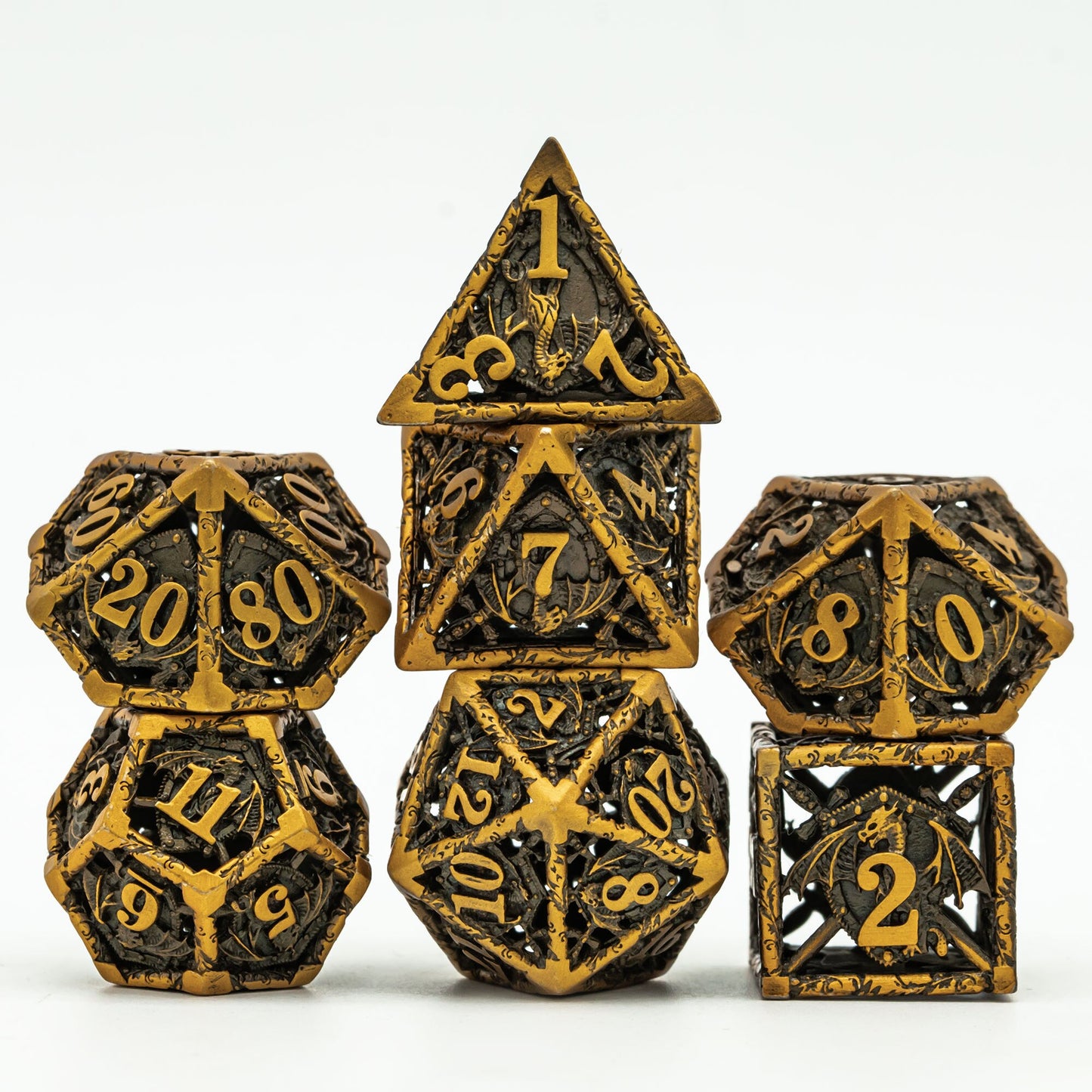 Hollow Metal Emblem Dice