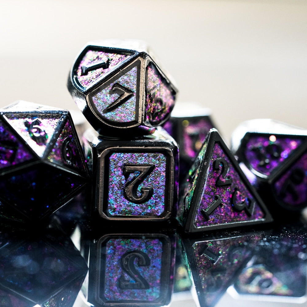 Metal Glitter Dice
