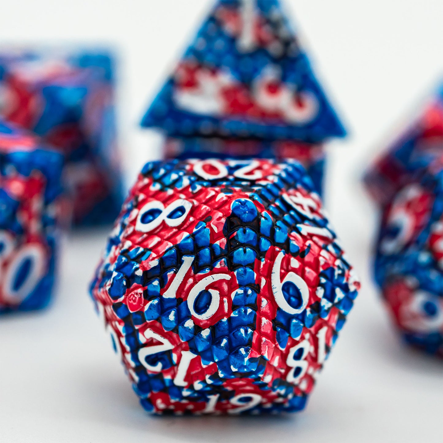 Metal Dragon Scale Dice