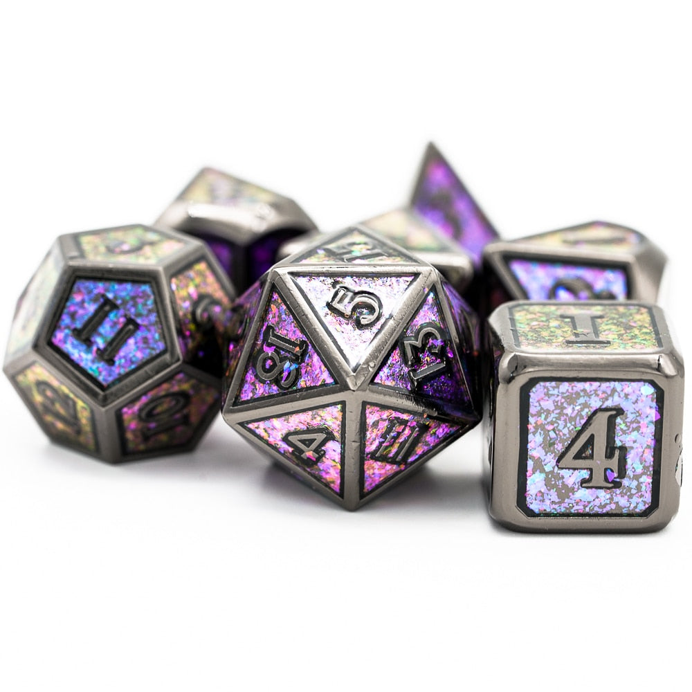 Metal Glitter Dice
