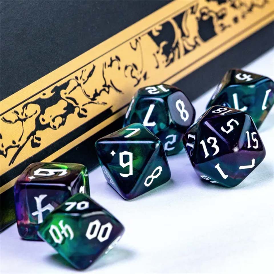 Magic Missile - Dice Set - Multi-color