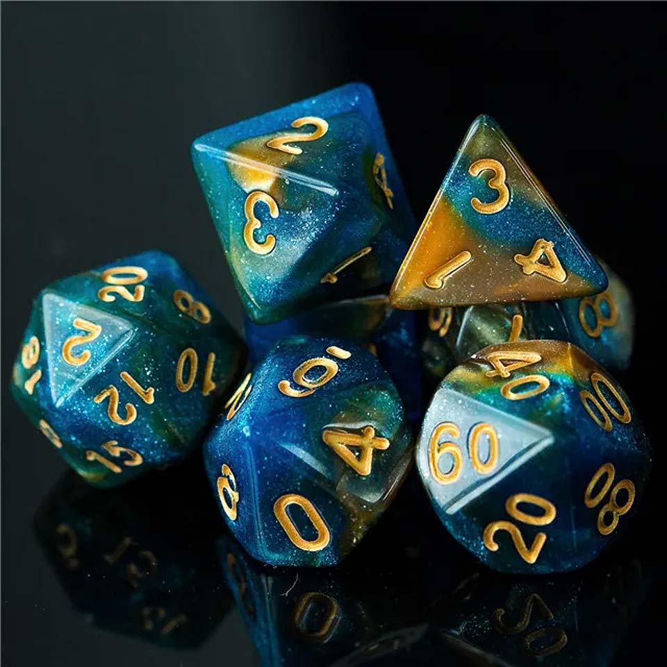 Resistance - Dice Set - Multi-color
