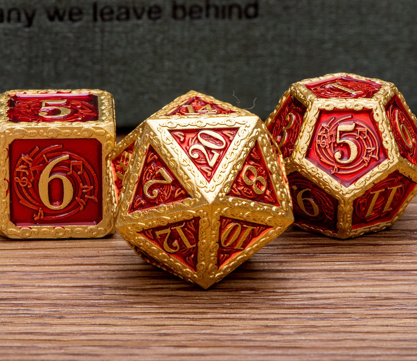 Metal Bard Dice