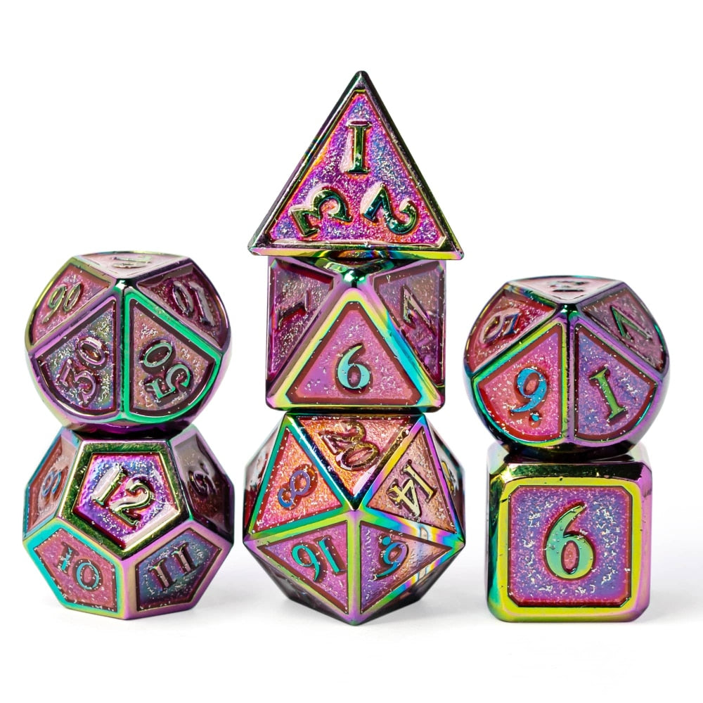 Metal Glitter Dice