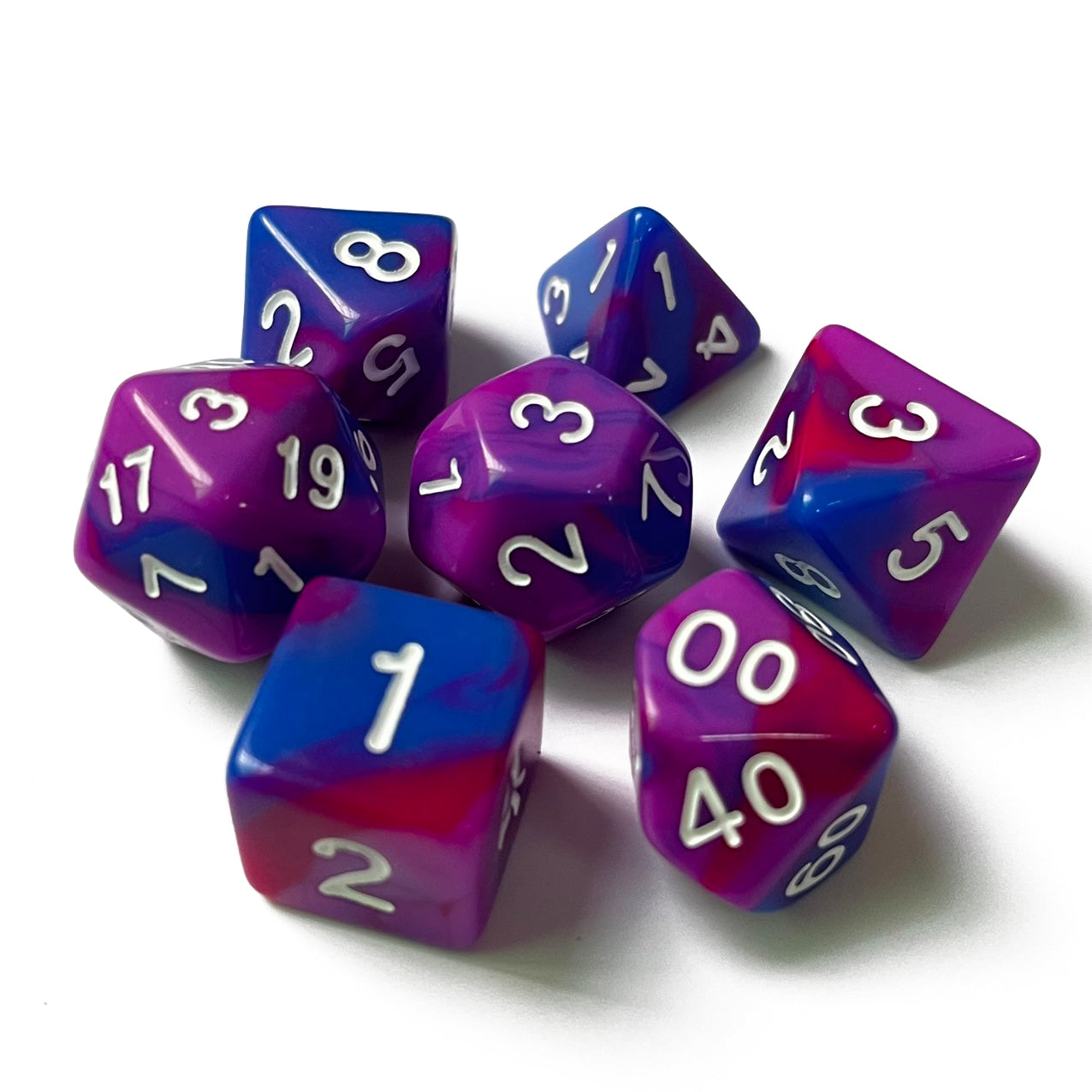 THUNDERWAVE - Dice Set - Multi-color