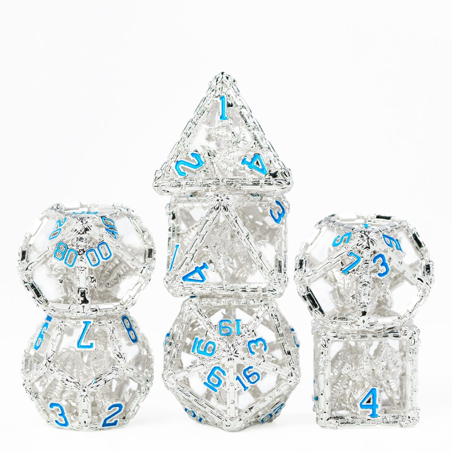 Hollow Metal Dragon Wall Dice