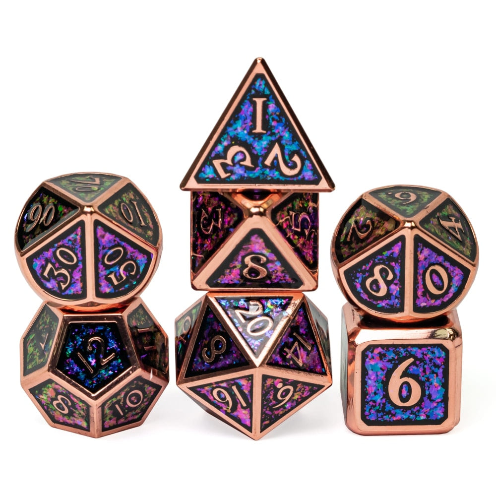 Metal Glitter Dice