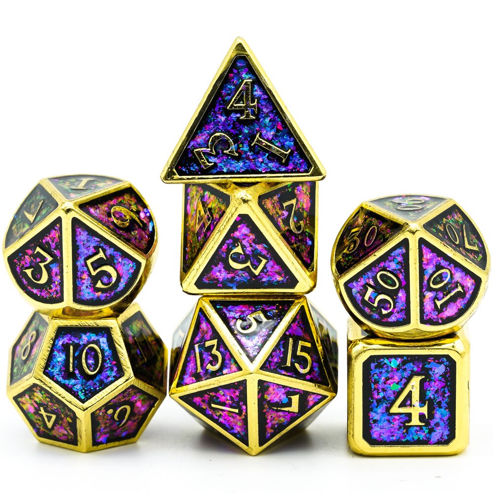 Metal Glitter Dice