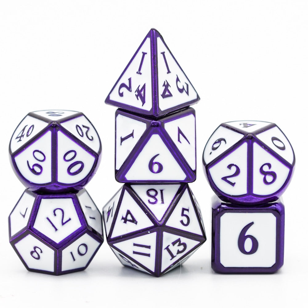 Metal Glitter Dice