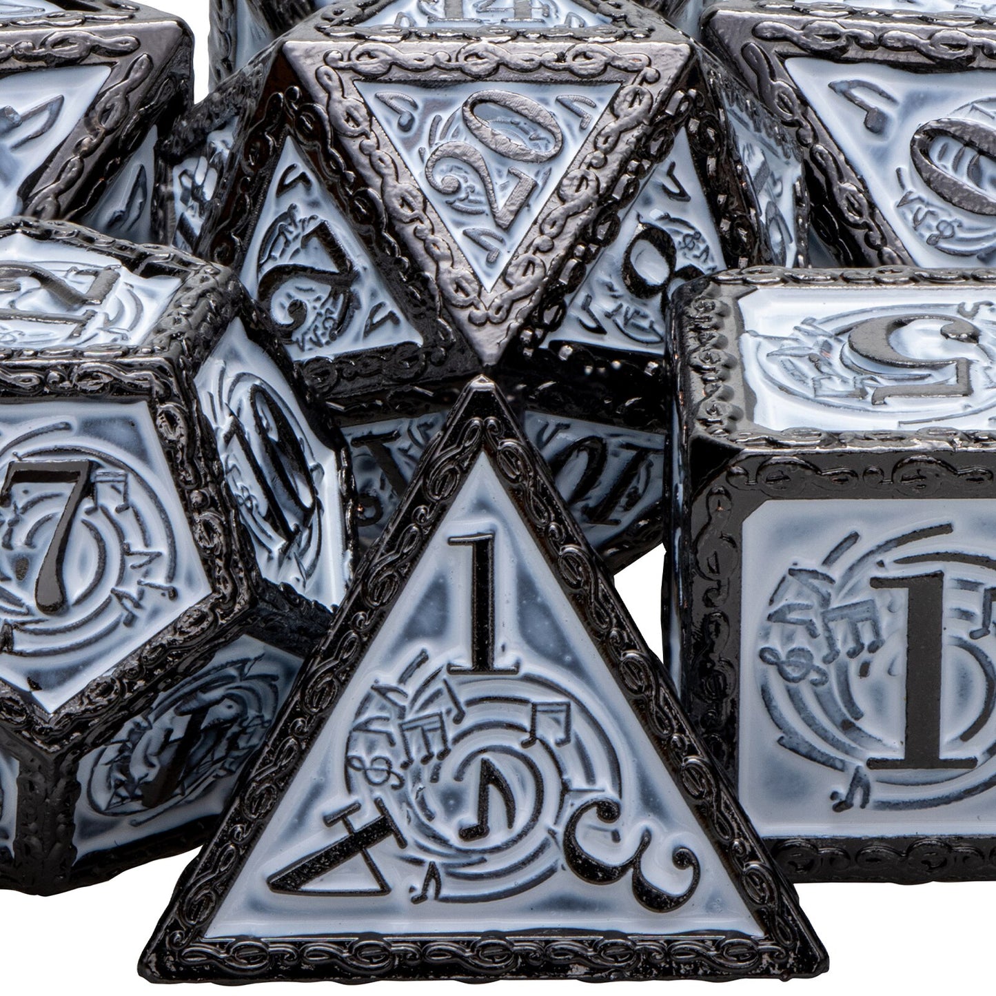 Metal Bard Dice