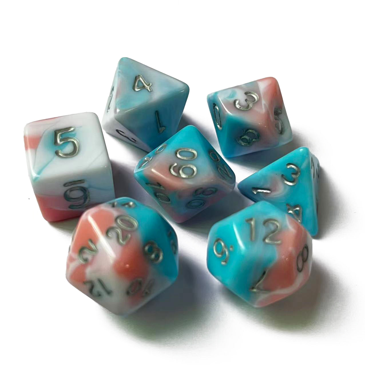 WARDING - Dice Set - Multi-color