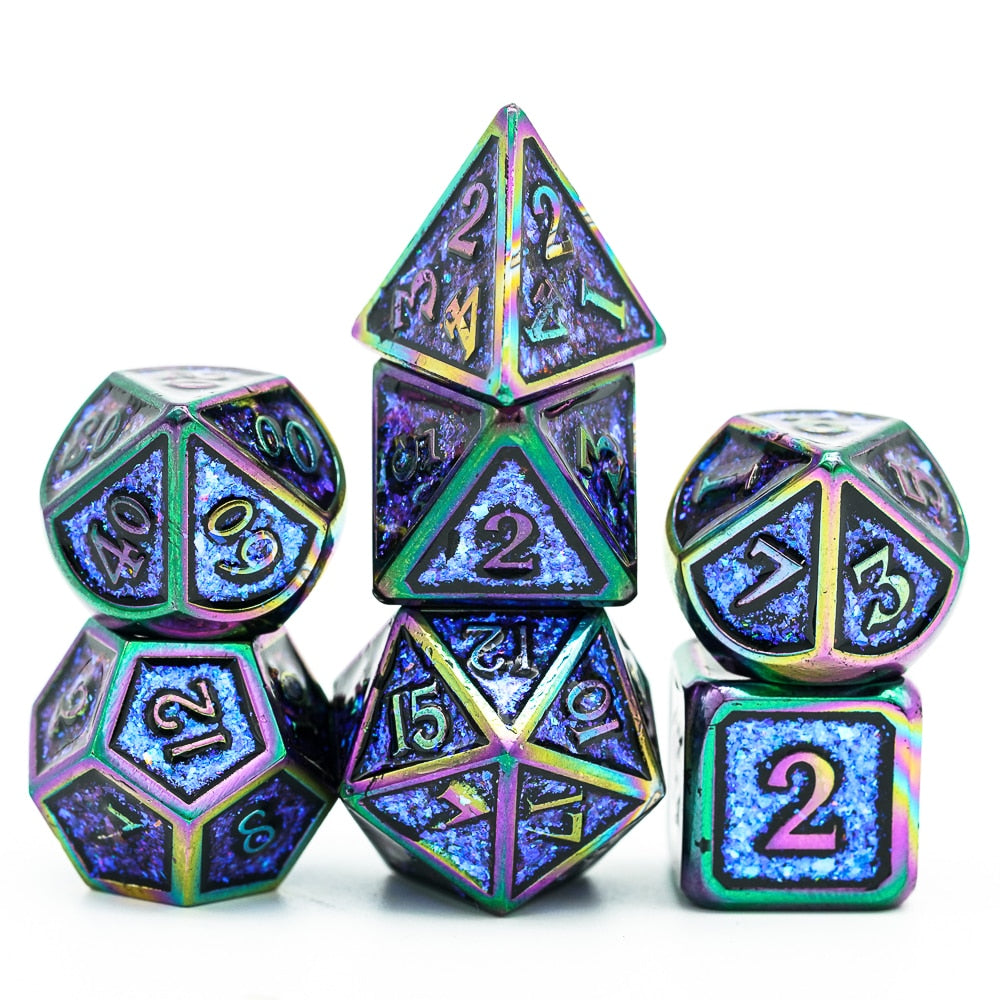 Metal Glitter Dice