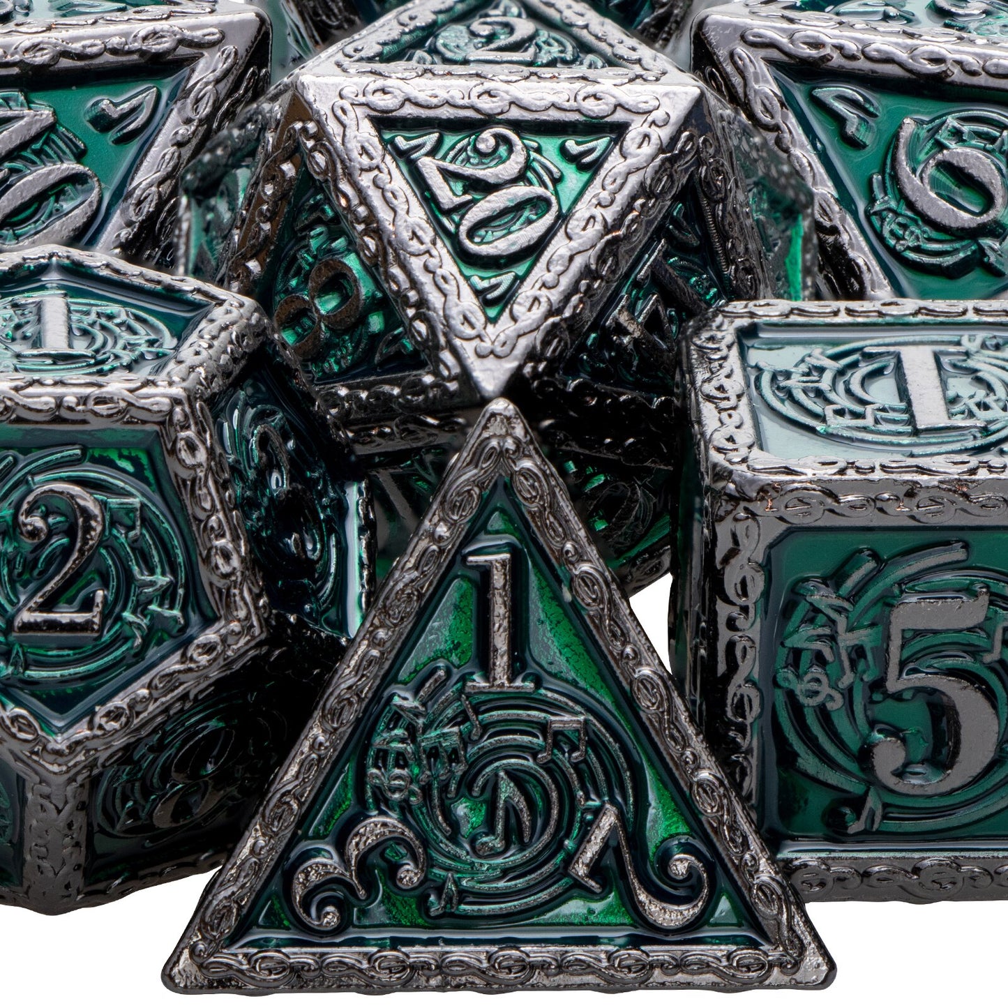 Metal Bard Dice