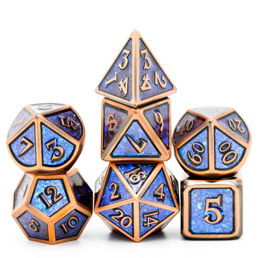 Metal Glitter Dice