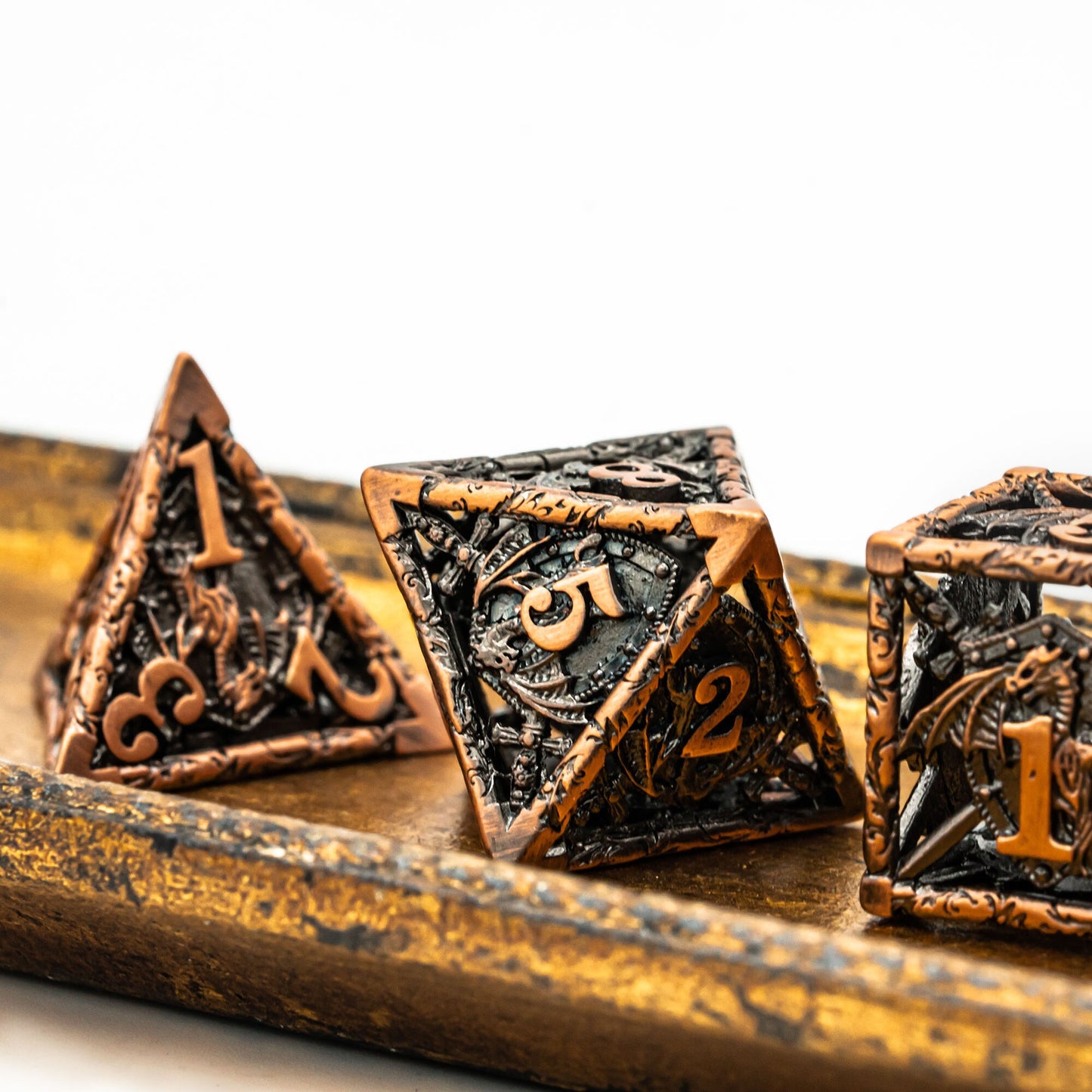 Hollow Metal Emblem Dice