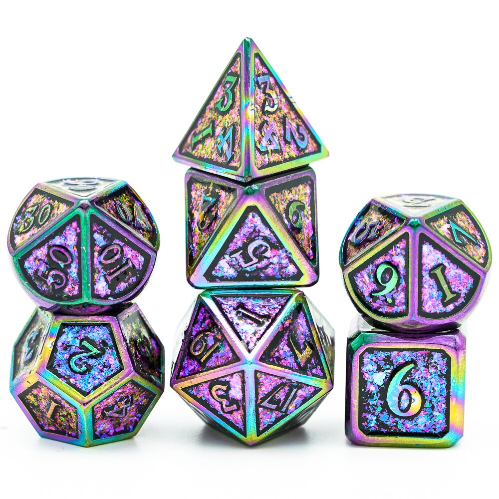 Metal Glitter Dice