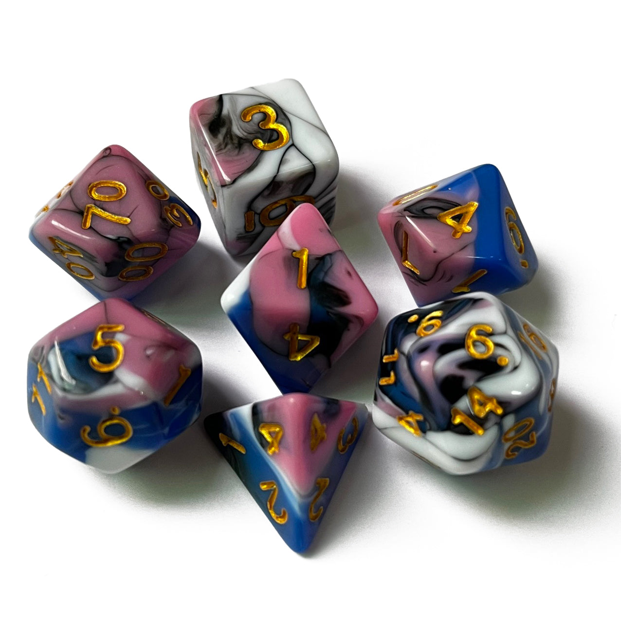 HIDEOUS LAUGHTER - Dice Set - Multi-color