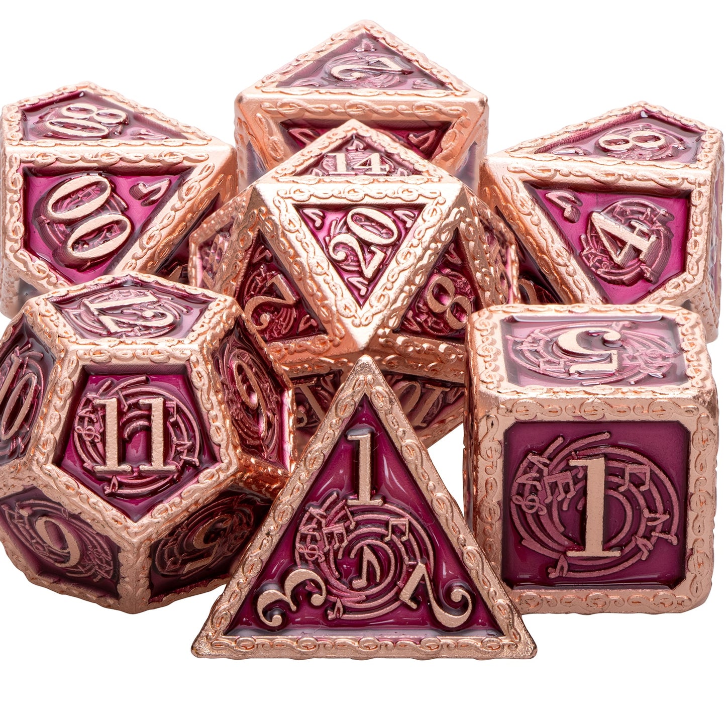 Metal Bard Dice
