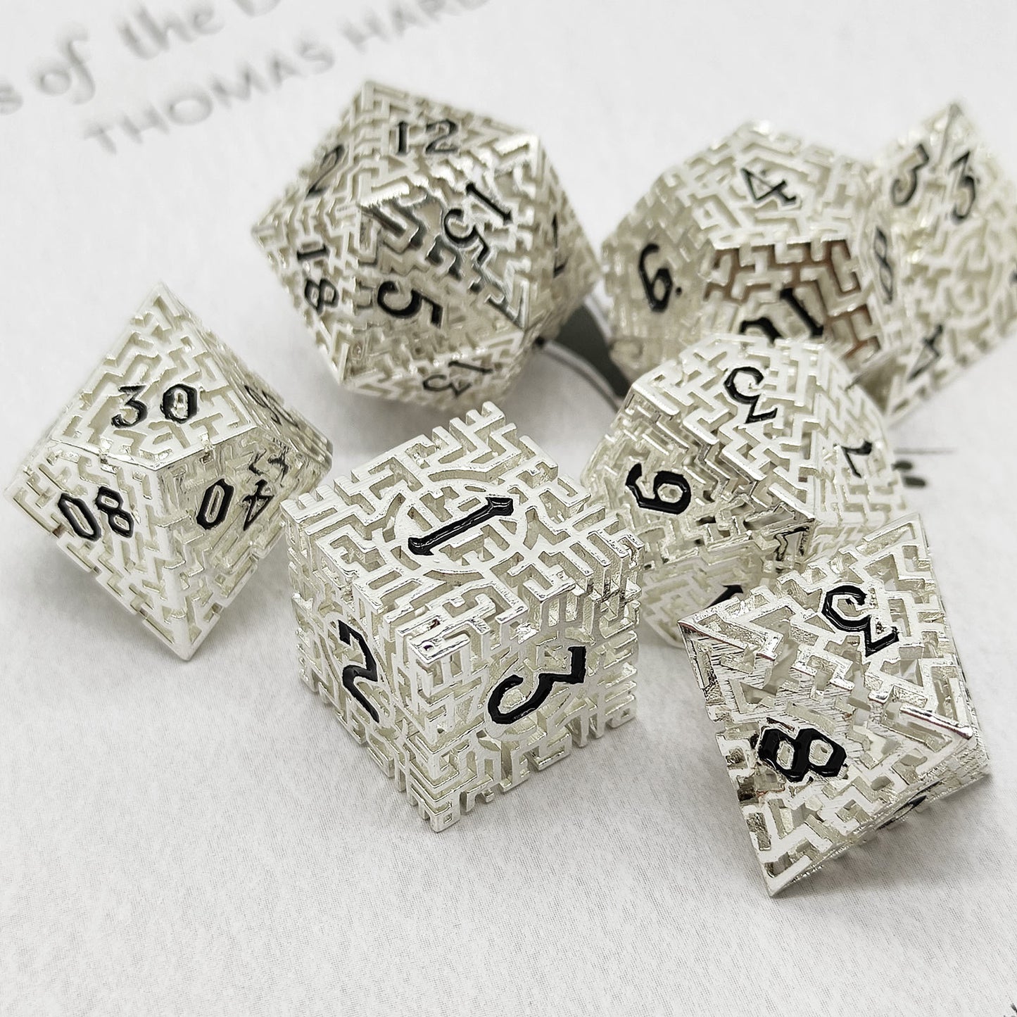 Metal Maze Master Dice