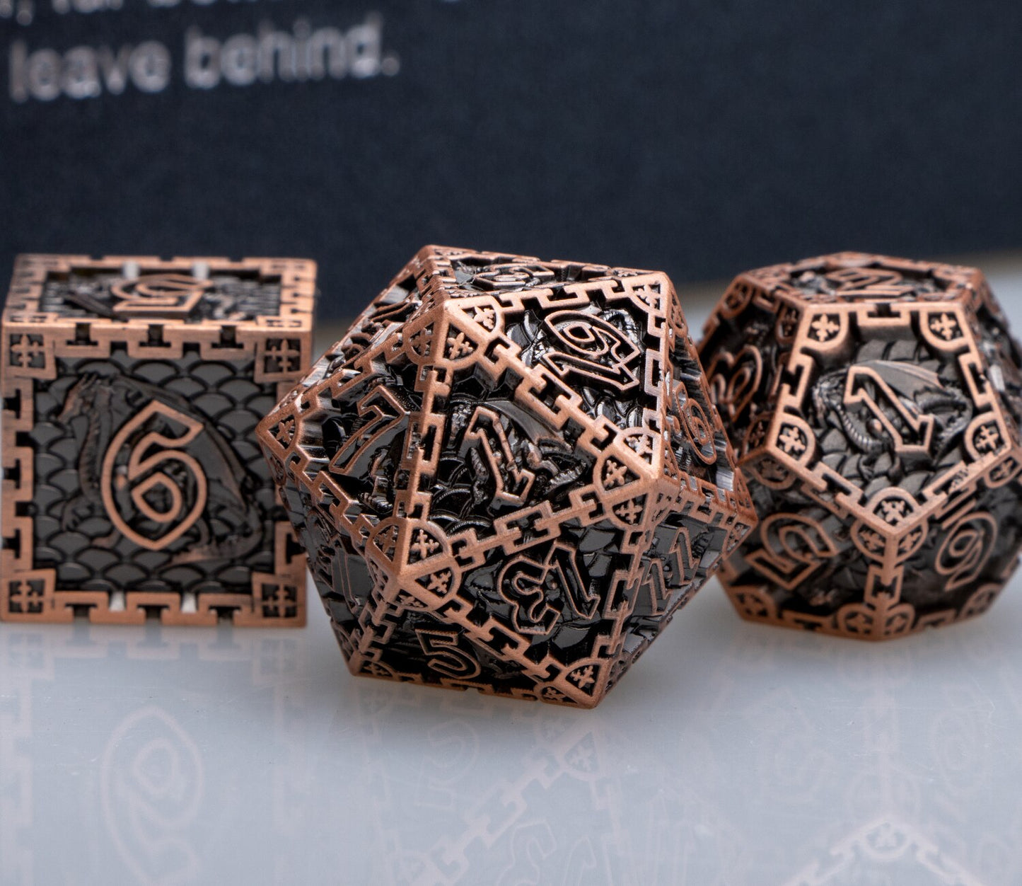 Metal Ancient Dragon Dice