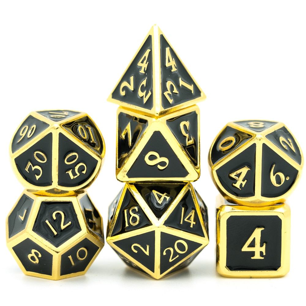 Metal Glitter Dice