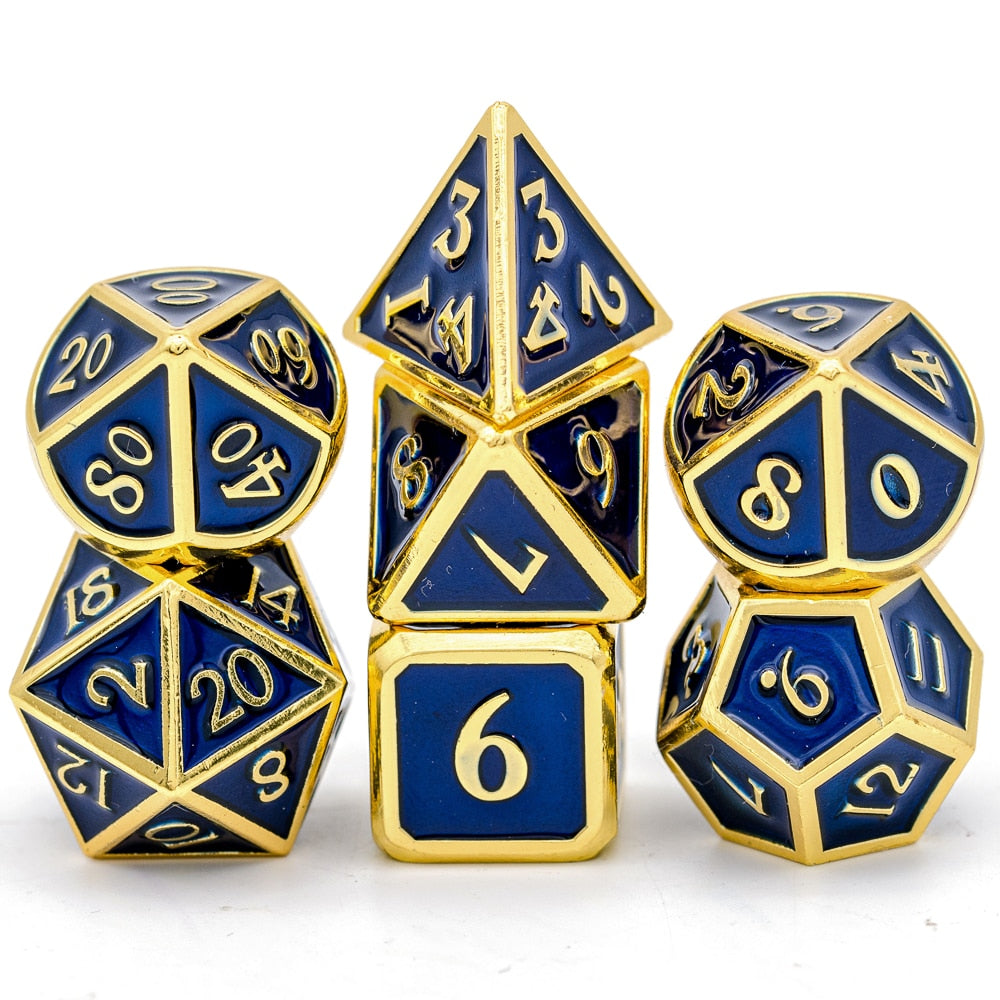 Metal Glitter Dice