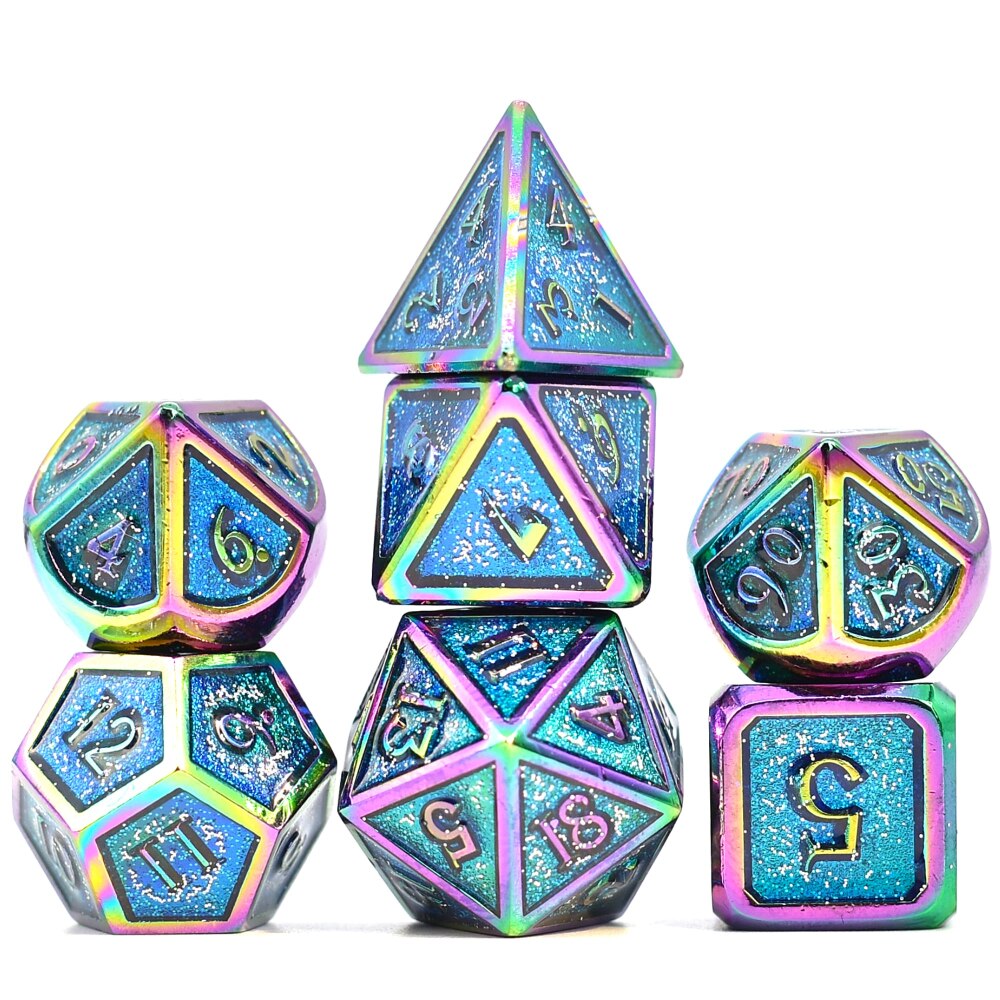 Metal Glitter Dice
