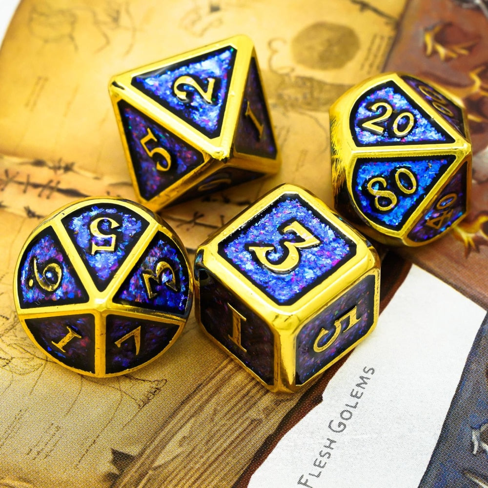 Metal Glitter Dice