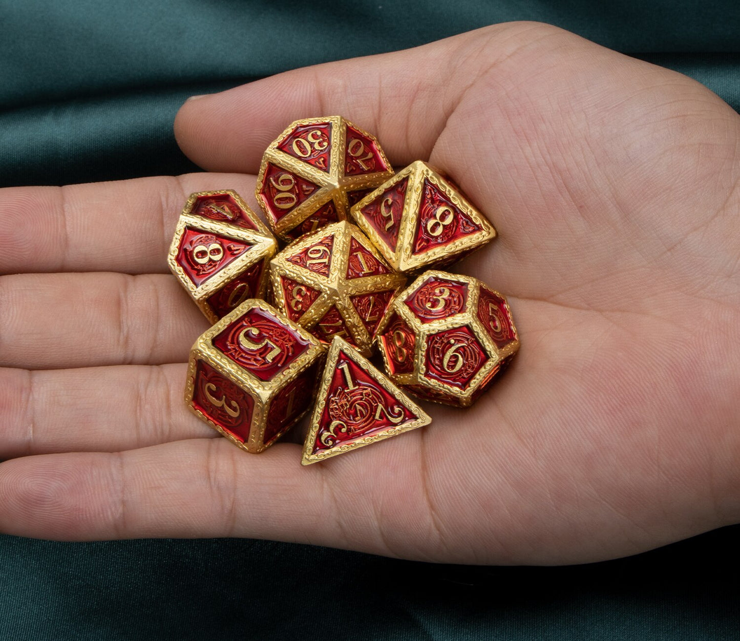 Metal Bard Dice