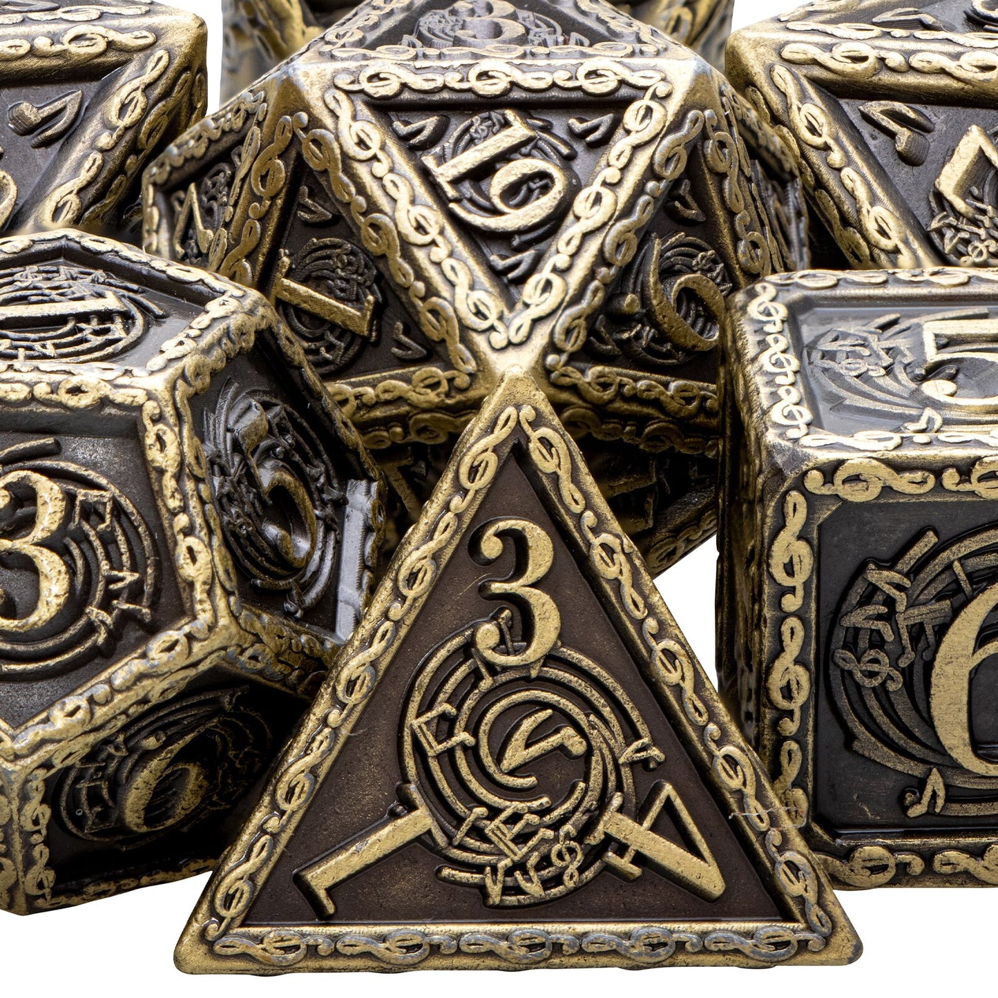 Metal Bard Dice