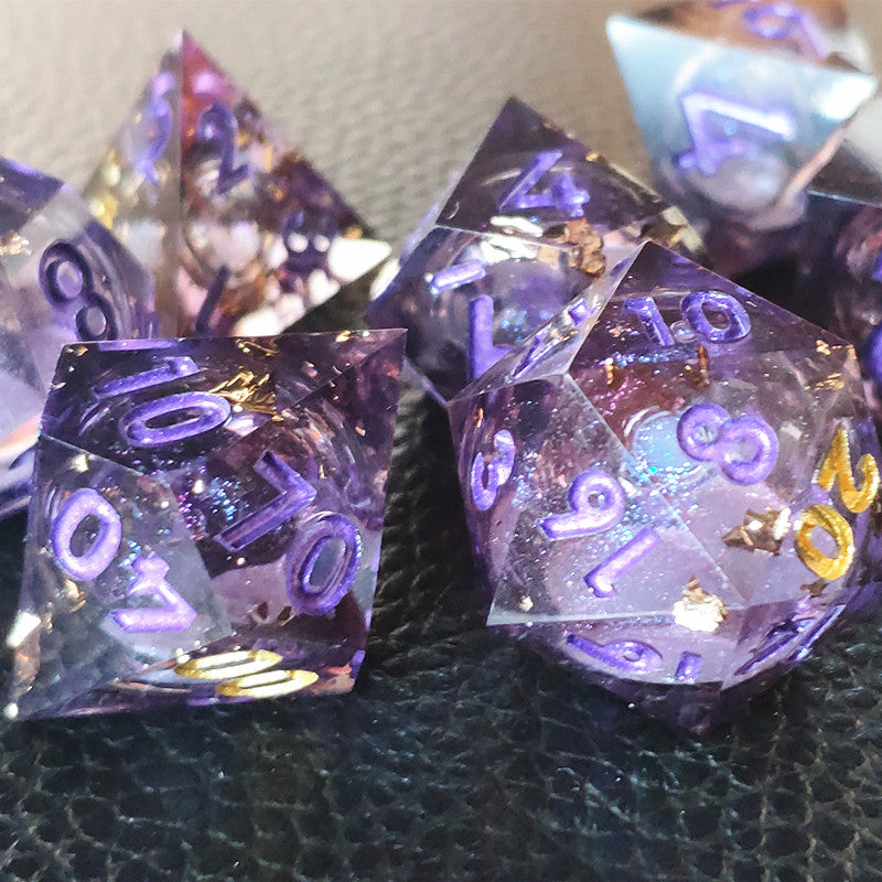 MINDFLAYER - Liquid Core Dice Set - Purple