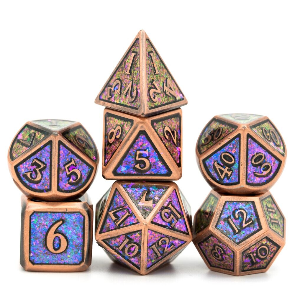 Metal Glitter Dice
