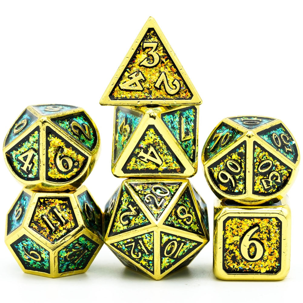 Metal Glitter Dice