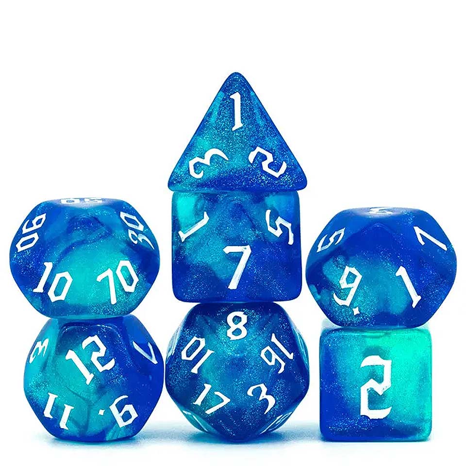 Storm - Dice Set - Blue