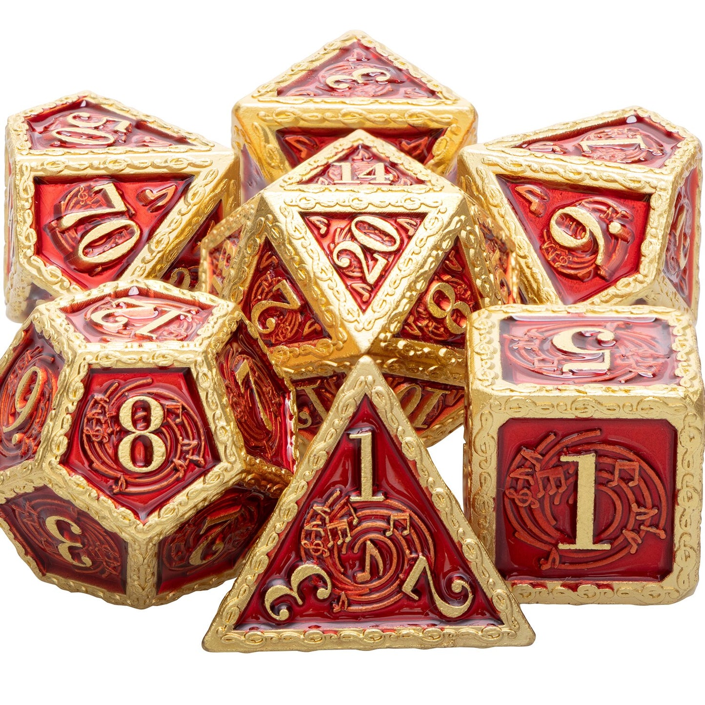 Metal Bard Dice